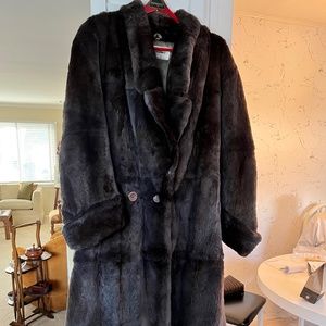 Long Rabbit coat